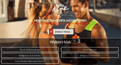Desktop Screenshot of bellaline.pl