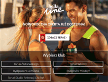 Tablet Screenshot of bellaline.pl